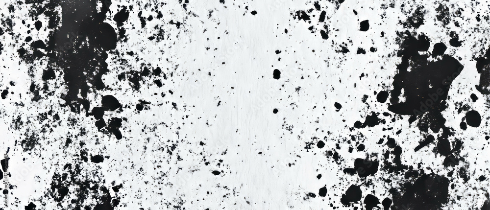 Grunge seamless pattern with black ink on textured white background showcasing artistic design Grunge seamless pattern with black ink on textured white background showcasing artistic design