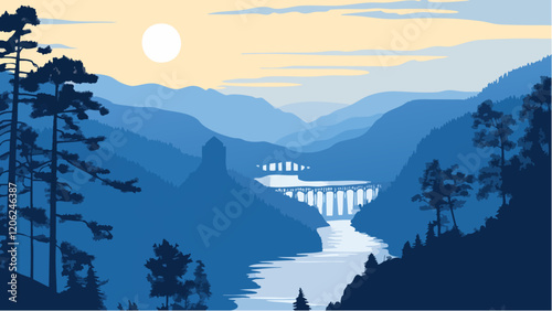 River and Mountain Harmony in Chattanooga
