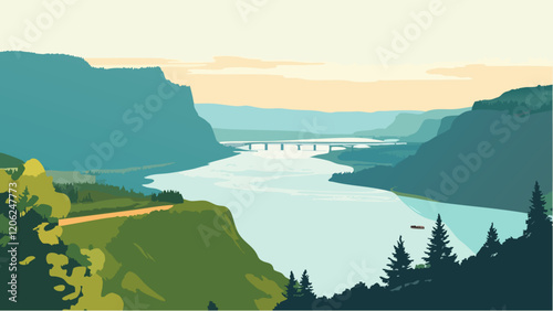 The Majestic Columbia River Gorge