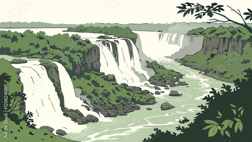 A Stunning Illustration of Brazil's Hidden Beach Havens and Exotic Destinations