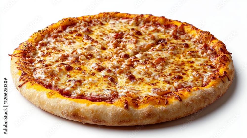 Cheese Pizza with Golden Crust and Melted Cheese Cheese Pizza with Golden Crust and Melted Cheese