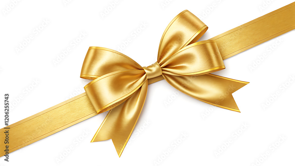 Elegant Brown Ribbon with Satin Texture and Decorative Bow, Perfect for Crafting and Gift Wrapping Isolated on White or Transparent Background Elegant Brown Ribbon with Satin Texture and Decorative Bow, Perfect for Crafting and Gift Wrapping Isolated on White or Transparent Background