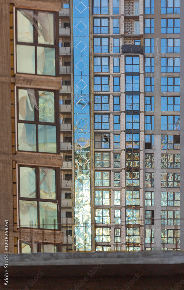 construction of multi-storey buildings and territories, urban construction, building materials