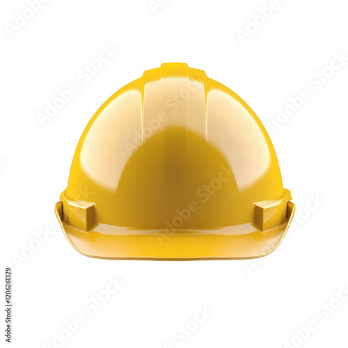 Isolated Yellow Hard Hat photo