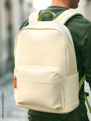 blank backpack mockup