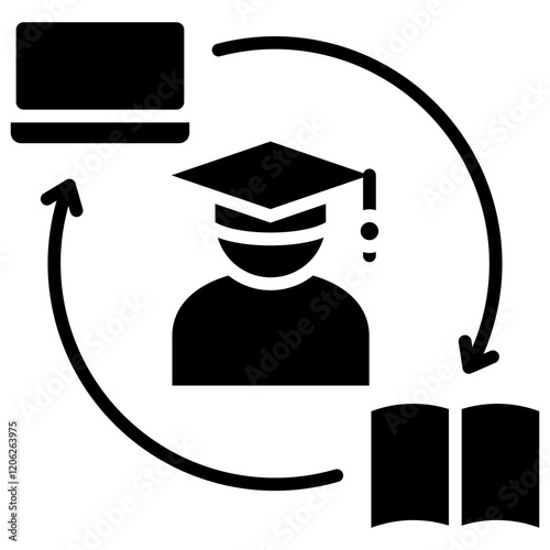 Blended Learning Icon
