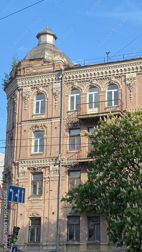 Obraz premium Old town architecture 