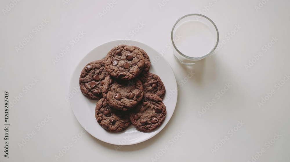 Chocolate Chip Cookies and Milk - Simple and Delicious Chocolate Chip Cookies and Milk - Simple and Delicious