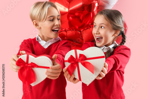 Happy little children with ...