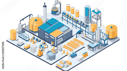 Factory industrial equipment