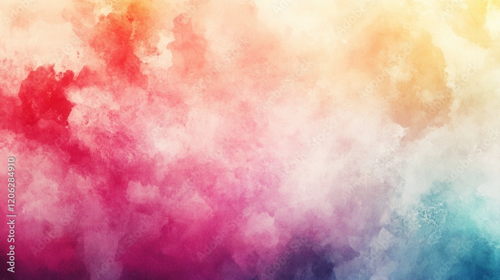 Fototapeta premium Colorful Abstract Background with Soft Cloudy Texture and Hues