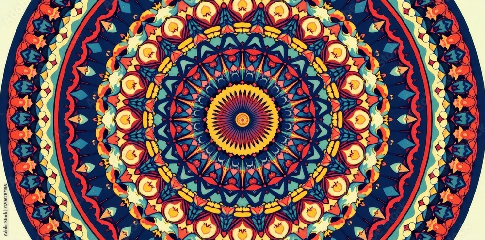 Round mandala, minimalist alpona style, seamless pattern , modern, geometric Round mandala, minimalist alpona style, seamless pattern , modern, geometric