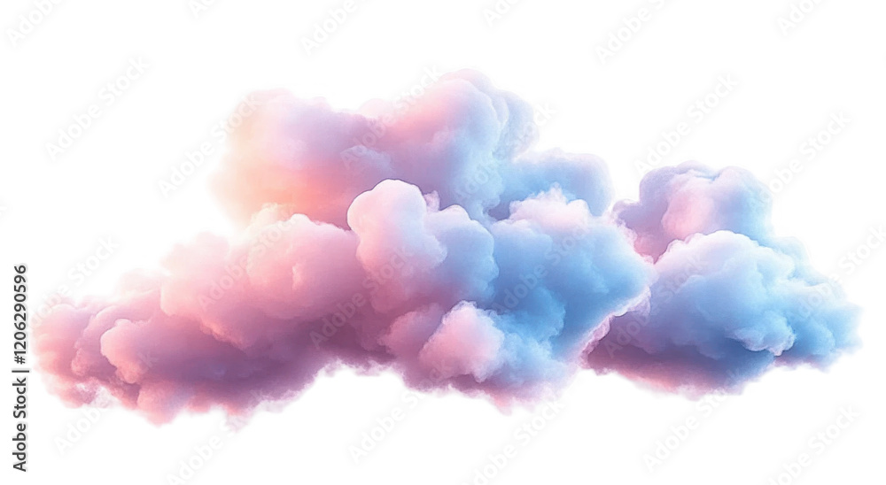Fototapeta premium PNG Cloud sky pastel pastel cloud.