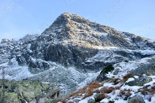 Fototapeta Naklejka Na Ścianę i Meble -  snow covered mountains