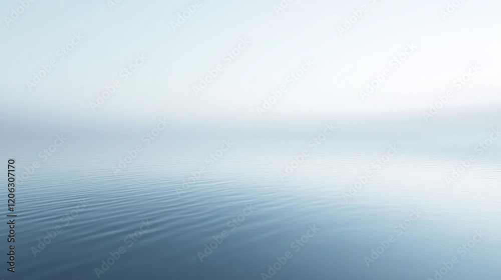 Fototapeta premium A serene morning fog gradient background.featuring soft grays and blues.emphasizing tranquility and calm.Ideal for relaxation apps, wellness blogs, and serene visuals