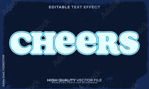 Retro classic text effect, editable text effect and vintage 3d font style bold shadow oldschool poster design