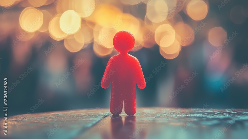 This enchanting image of a red figurine stands out amidst a blur of lights, embodying passion and vitality, and inviting viewers to explore themes of individuality and connection. This enchanting image of a red figurine stands out amidst a blur of lights, embodying passion and vitality, and inviting viewers to explore themes of individuality and connection.