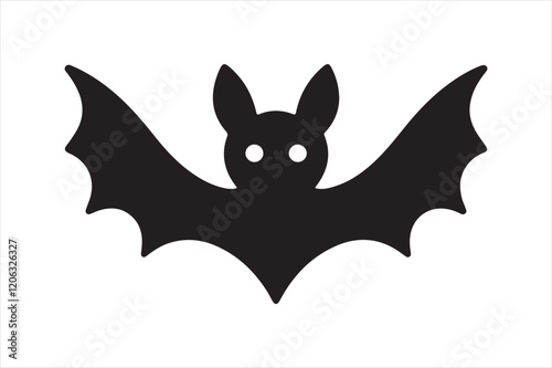Halloween bat vector 