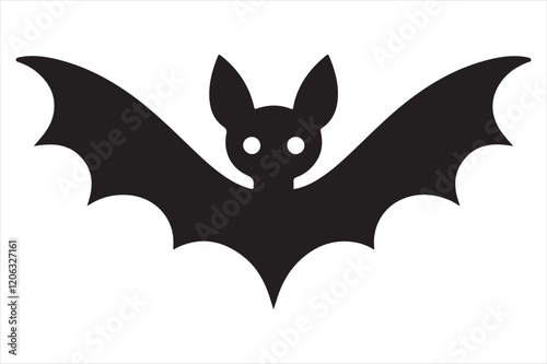 Halloween bat vector 