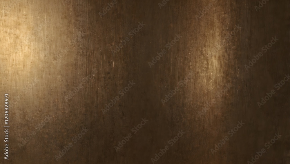 A closeup of a brown, textured wall with soft lighting creating areas of highlight and shadow. A closeup of a brown, textured wall with soft lighting creating areas of highlight and shadow.