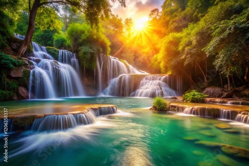 That Ing Hang Waterfall, Savannakhet, Laos: Stunning Bokeh Photography