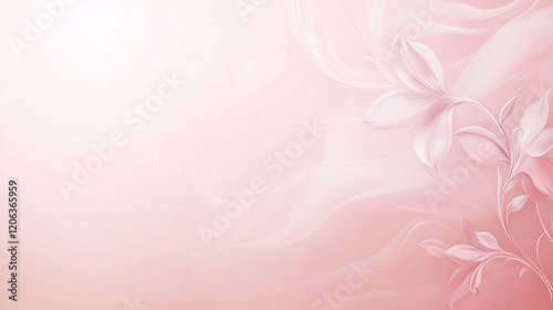 pink floral background