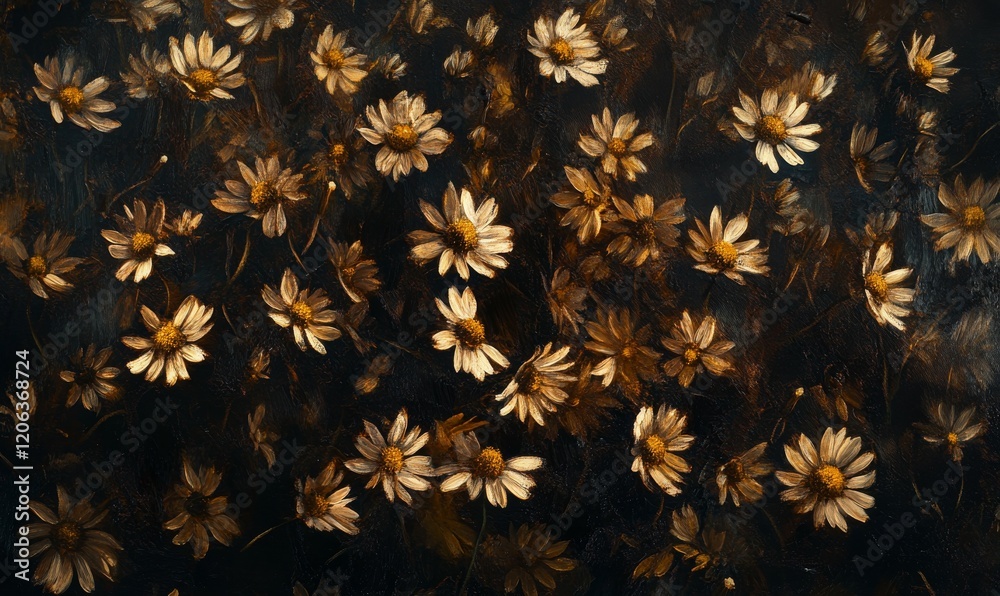 custom made wallpaper toronto digitalClose up background of chamomile flowers