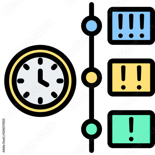 Priority Outline Color Icon