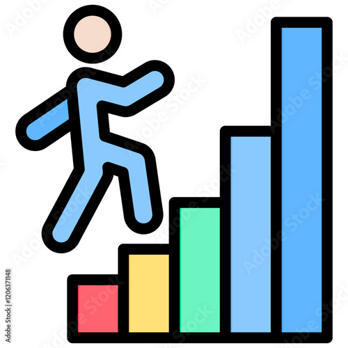 Effort Outline Color Icon