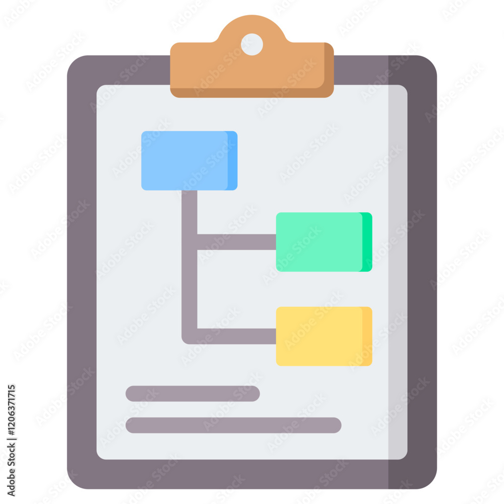 Subtask Flat Icon Subtask Flat Icon