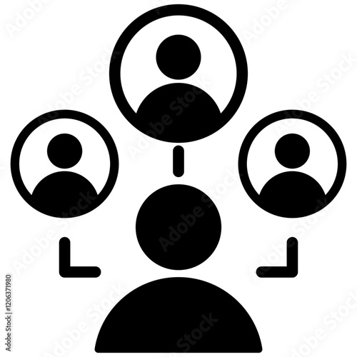 Delegate Glyph Icon