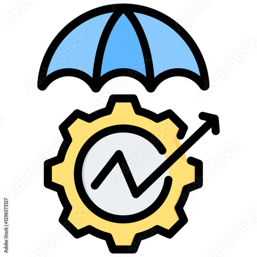 Mitigation Outline Color Icon