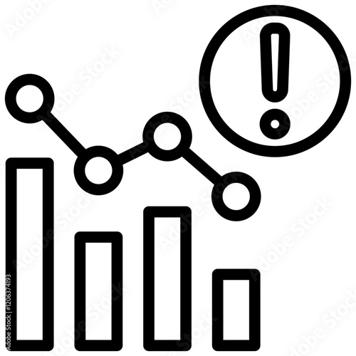 Failure Rate Outline Icon