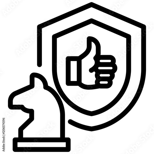 Reliability Strategy Outline Icon
