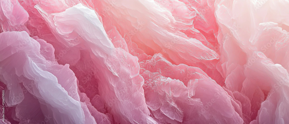 Captivating texture and color of rose quartz in soft pink hues Captivating texture and color of rose quartz in soft pink hues