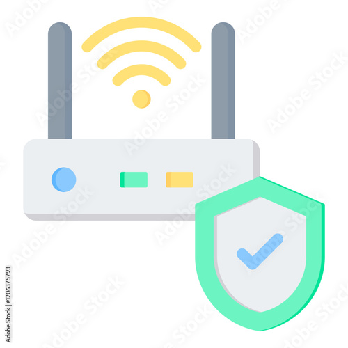 Access Point Flat Icon