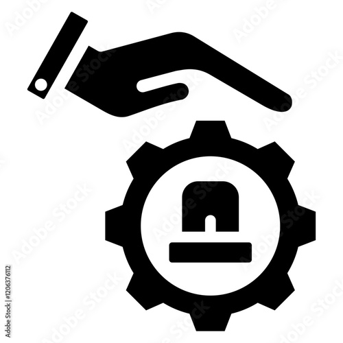 Incident Handling Glyph Icon