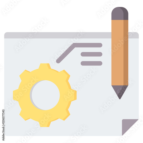 Prototyping Flat Icon