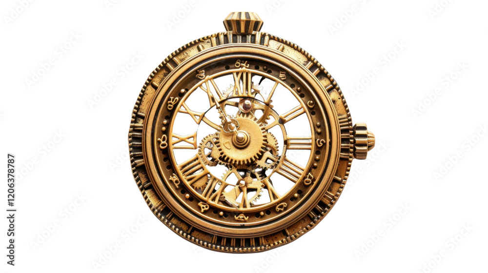 Gold wrist watch on transparent background
Gold wrist watch on transparent background