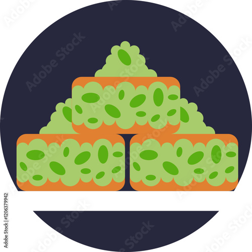 Baklava is a delicious Turkish dessert made of layers of filo dough, filled with nuts and soaked in sweet syrup.