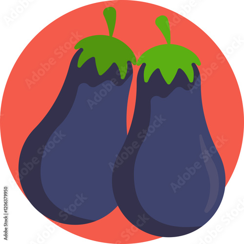 Vegetable Icon: A representation of an eggplant, commonly found in Turkish cuisine.