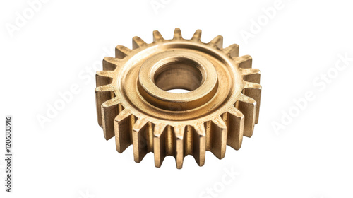 
Gear wheel on transparent background 