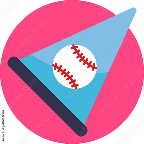 An image of a baseball thrown through the air, symbolizing speed and action in the sport.