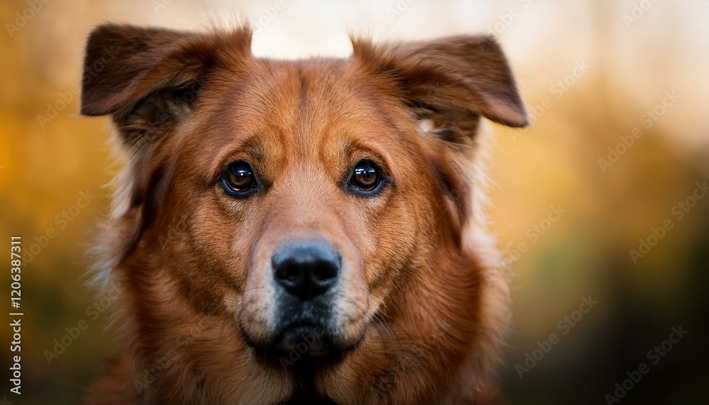 a close up of a dog s face with a blurry background a close up of a dog s face with a blurry background