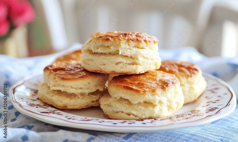Fluffy buttermilk biscuits with sausage gravy Fluffy buttermilk biscuits with sausage gravy