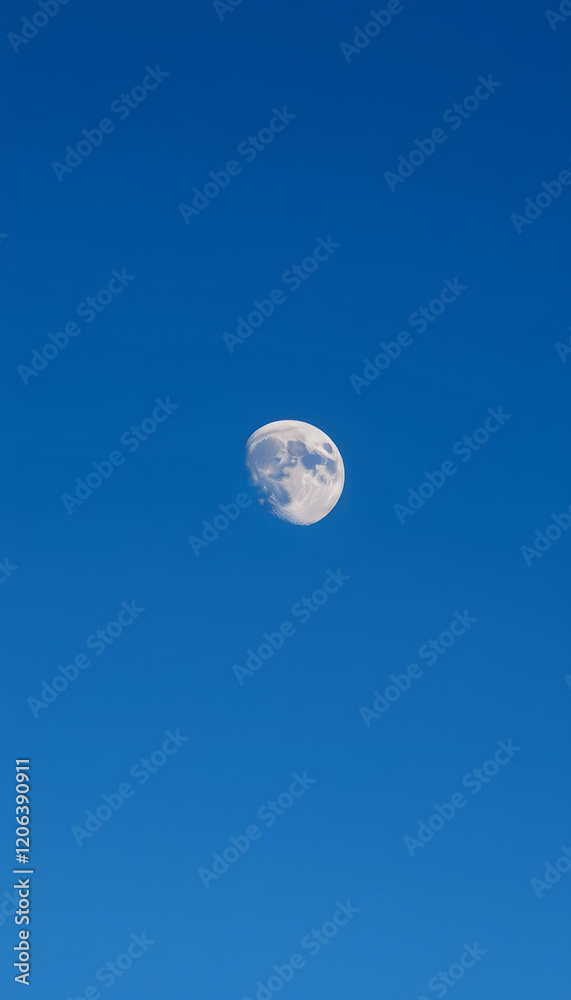 Earth rising over the Moon, with white tones Earth rising over the Moon, with white tones