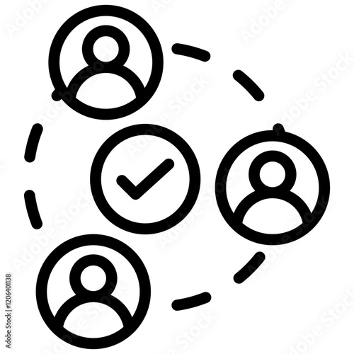 Collaboration Outline Icon