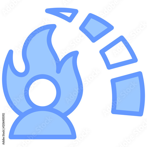 Performance Blue Icon