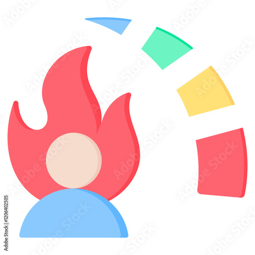 Performance Flat Icon