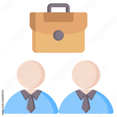 Colleague Flat Icon
